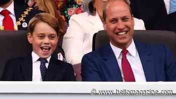 Prince George's surprise appearance with Prince William leaves royal fans saying the same thing