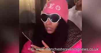 Nicki Minaj meets her 'Barbz' outside Manchester hotel after Co-op Live gig cancelled following arrest
