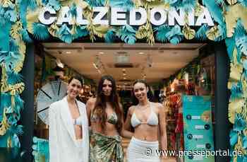 Rebecca Mir und #GNTM-Kandidatinnen Xenia und Kadidja zu Gast im Kölner Calzedonia Store