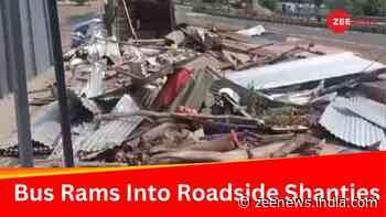 Goa: 4 Labourers Killed, 5 Injured As Bus Rams Into Roadside Shanties