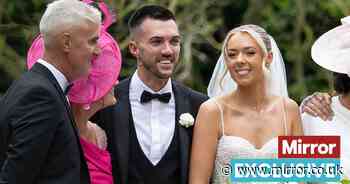 Alton Towers crash victims tie the knot as they celebrate idyllic wedding