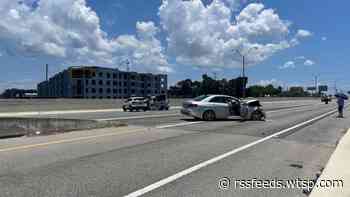 Deputies: Crash on US 19 shuts down southbound lanes
