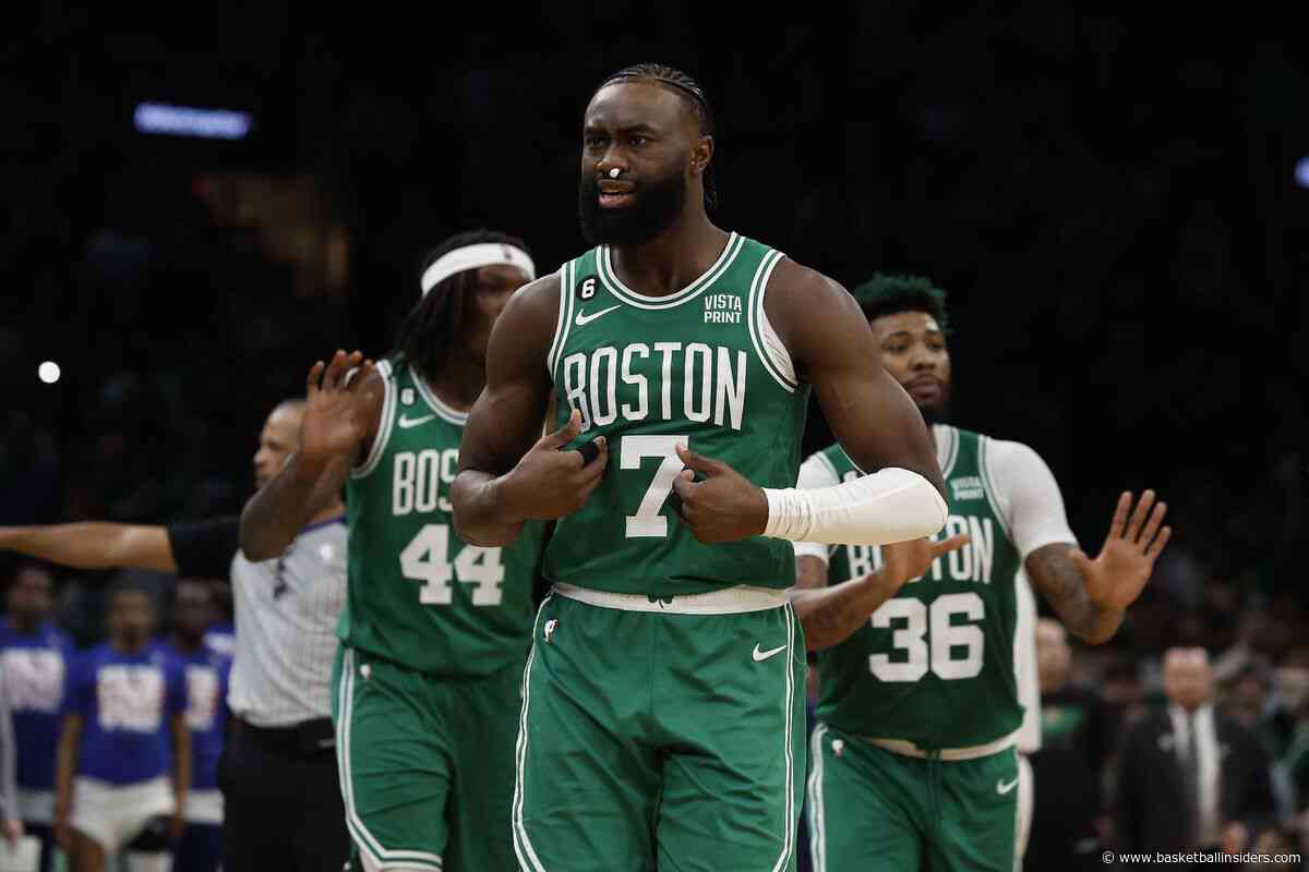 Boston teammates sound off on Jaylen Brown’s All-NBA snub: ‘It was a shame’