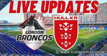 London Broncos v Hull KR live score updates: Team news & build-up