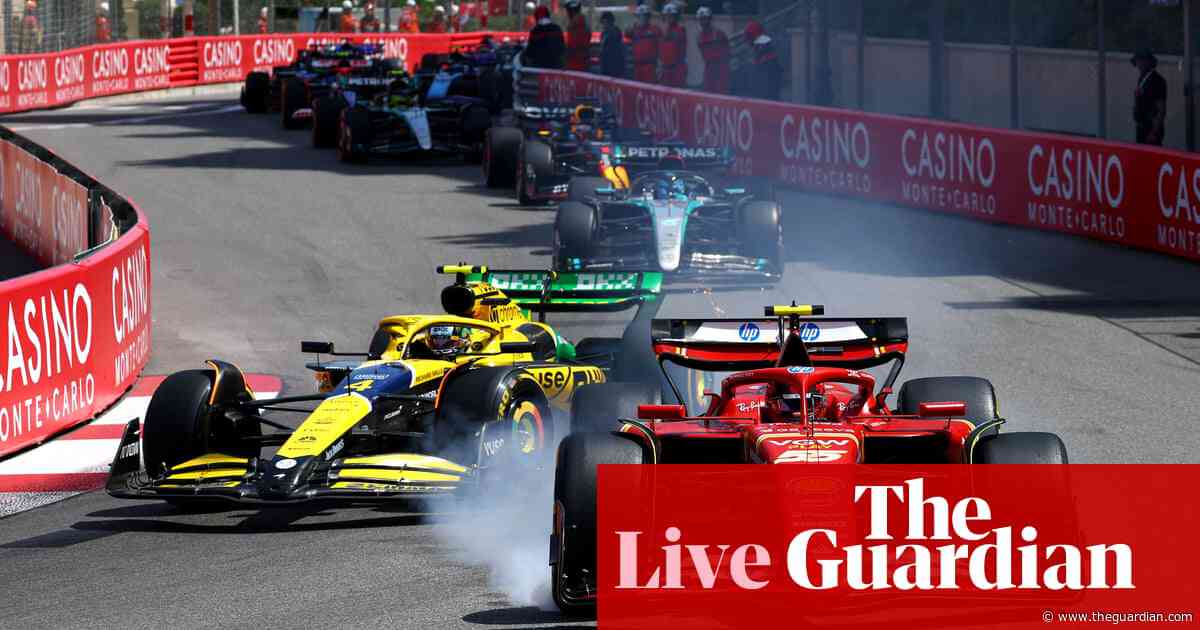 Monaco Grand Prix 2024: ‘monster of an accident’ on first F1 lap – live