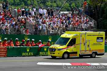 Le Grand Prix de Monaco interrompu après un impressionnant accrochage