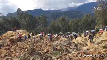 Wohl über 670 Menschen bei Erdrutsch in Papua-Neuguinea unter den Erdmassen begraben