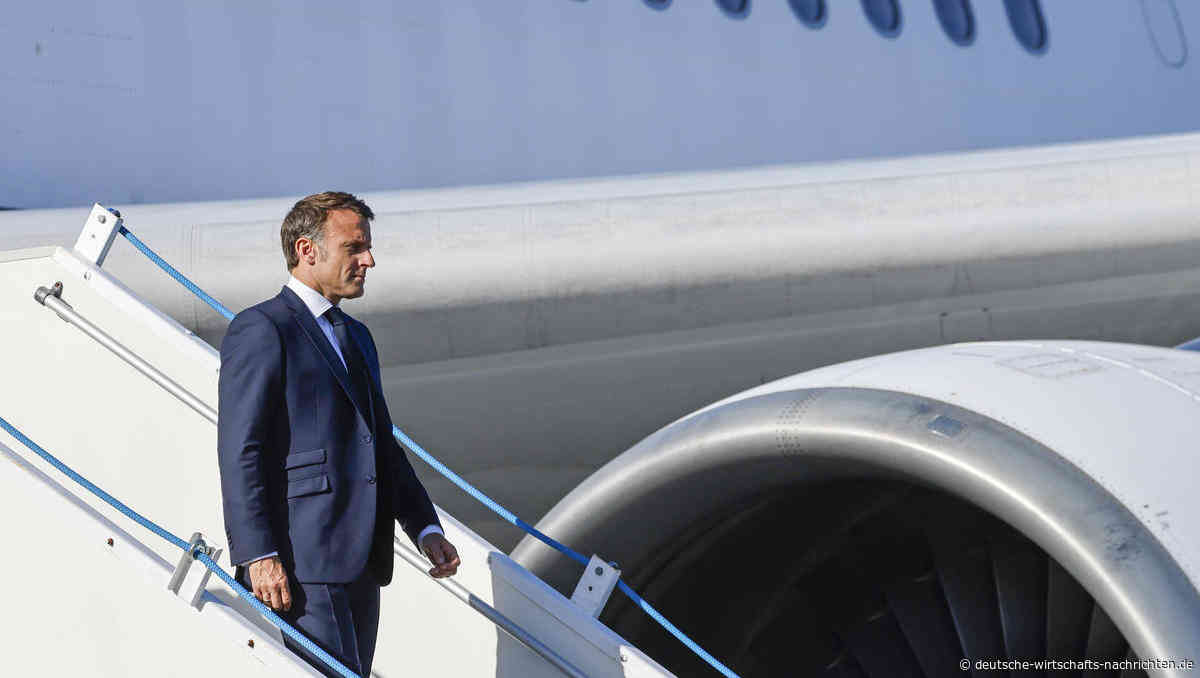 Frankreichs Staatspräsident Macron beginnt Staatsbesuch in Deutschland