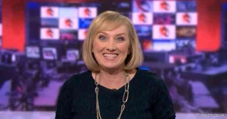 BBC News presenter makes triumphant return after being taken off air