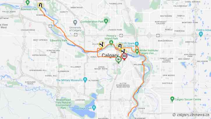 Road closures in effect for Calgary Marathon
