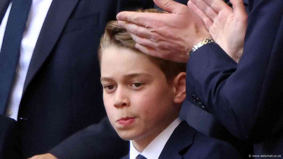 Prince George matches William again at FA Cup final, and it's not the first time he's found fashion inspiration in his father
