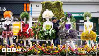 Gandalf and Girls Aloud in city's floral trail