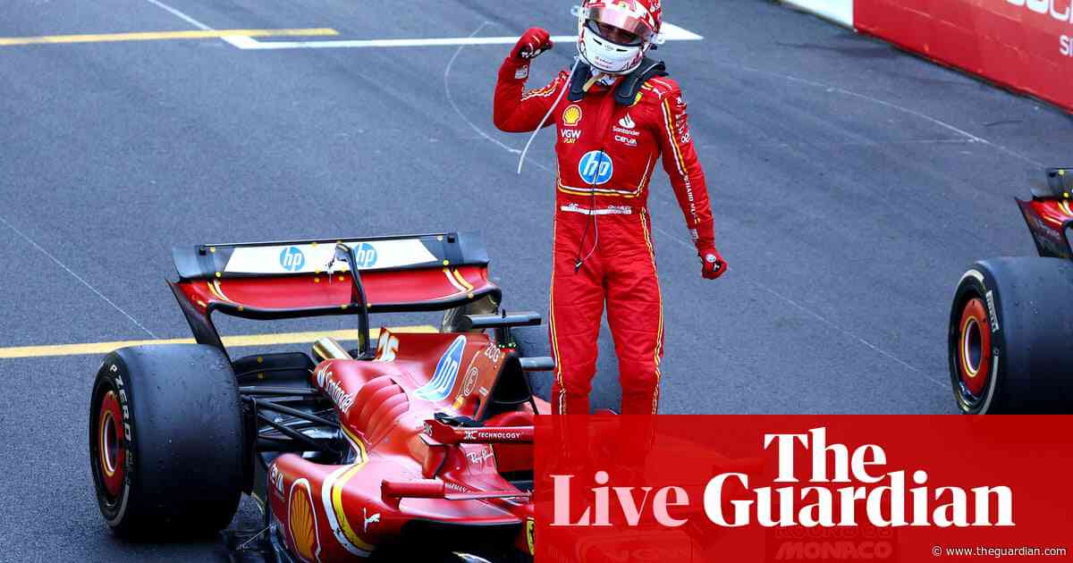 Charles Leclerc wins F1 Monaco GP after avoiding ‘monster accident’ – as it happened