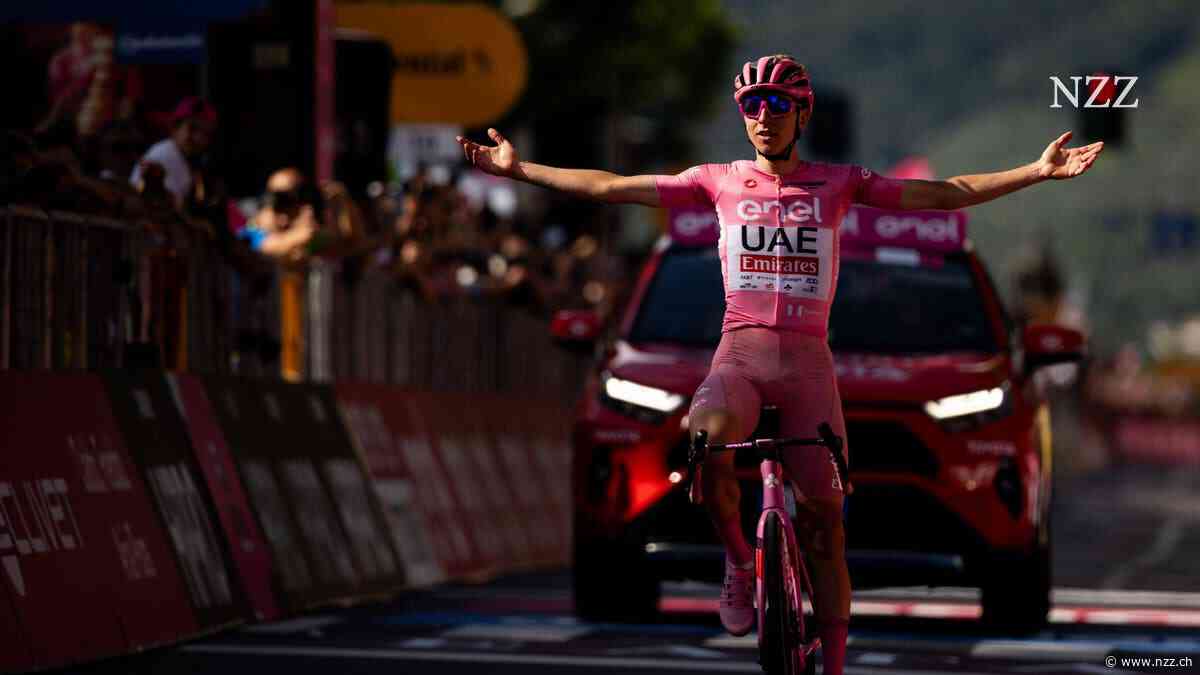 Tadej Pogacars Dominanz ist erdrückend: Er gewinnt den Giro d’Italia mit fast 10 Minuten Vorsprung