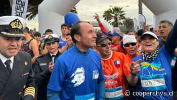 Ministro Pizarro corrió 10k de la Media Maratón del Mes del Mar 2024