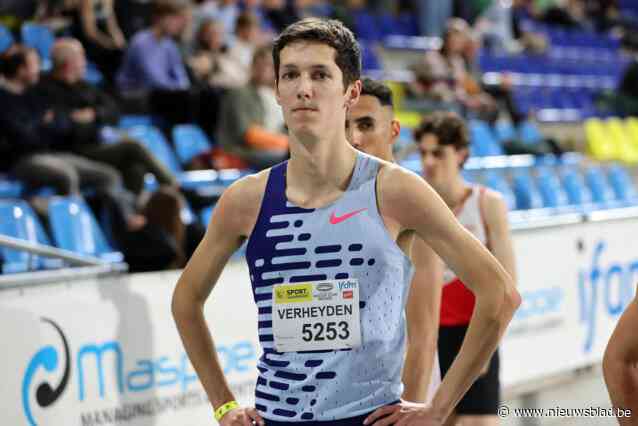 Ruben Verheyden verbetert op de IFAM Meeting zijn persoonlijk record op de 800 meter: “Goed voor het vertrouwen naar het EK in Rome toe”