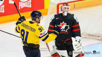 Sweden tops Canada, wins hockey worlds bronze