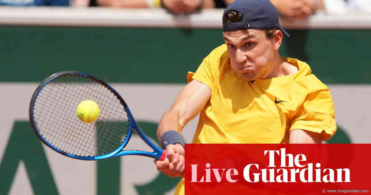 French Open 2024: Osaka and Alcaraz through, Jack Draper out on day one – live