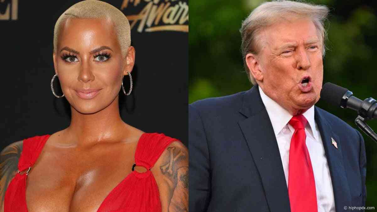 Amber Rose Defends Donald Trump Support After LGBTQ Backlash: ‘They Are Brainwashing You’