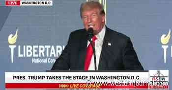 Watch: Trump Defies Crowd, Takes On Libertarians at Their Own Convention After They Viciously Boo Him