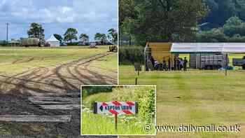 Boy is fighting for his life after being hit by a mini motorbike in a Warwickshire field