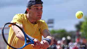 Draper beaten in French Open first round despite stirring fightback