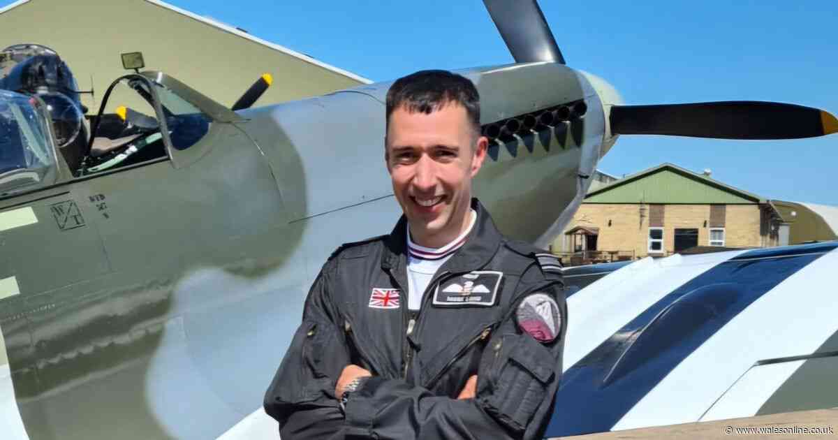 RAF pilot killed in Spitfire crash named as loving tributes paid
