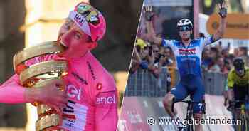 Oppermach­ti­ge Tadej Pogacar schrijft Giro d’Italia op zijn naam en werkt in slotrit voor sprinter: ‘Ik had niet de beste benen’