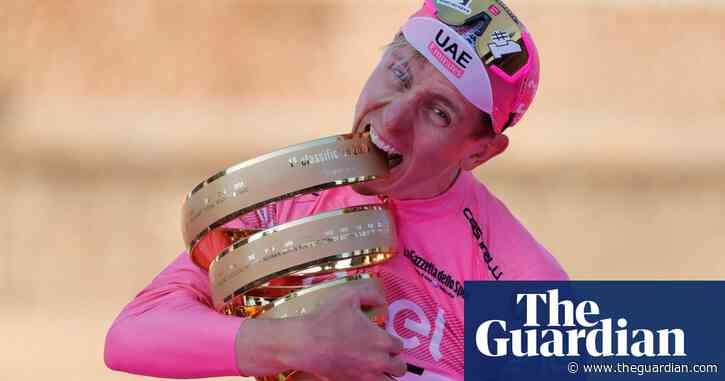 Tadej Pogacar completes emphatic debut victory at the Giro d’Italia