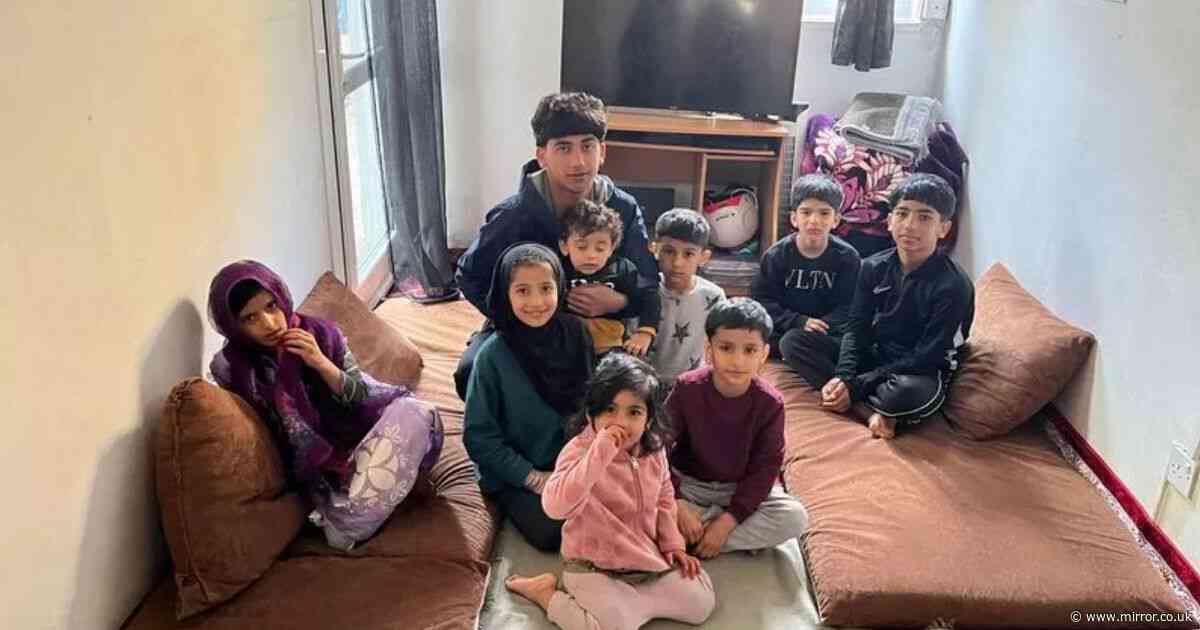 Man, pregnant wife and 11 children develop dangerous coughs after being crammed into mouldy home