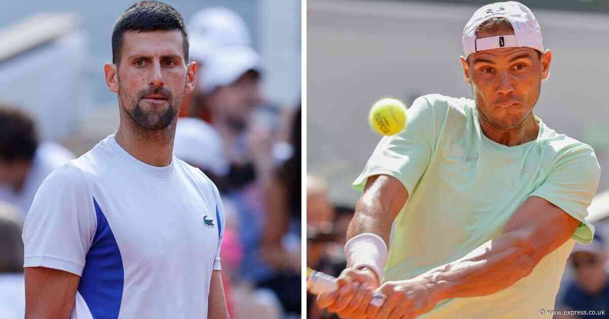 French Open favourite shares surprise Novak Djokovic and Rafael Nadal theory he has