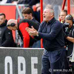 Utrecht-coach Jans baalt van wangedrag fans: 'Dat groepje beschadigt de club'
