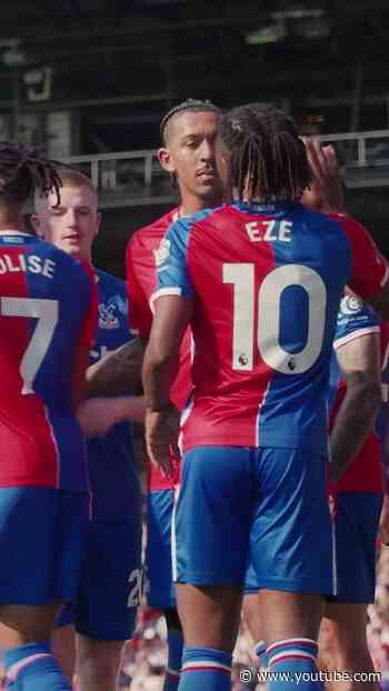 Calm as you like | Ebere Eze gets his first of the afternoon #crystalpalace #premierleague #eze