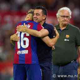 FC Barcelona neemt met kleine overwinning afscheid van trainer Xavi