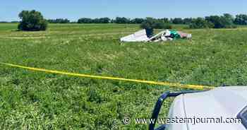 Plane Falls from Sky, Smashes Into Hay Field - What Was On Board Saved All Passengers