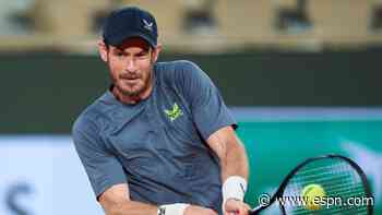Murray suffers first-round exit at French Open