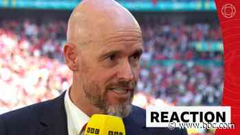 Ten Hag 'doesn't know' about future after FA Cup victory