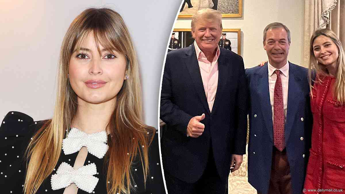 Holly Valance hosts an elite Trump fundraiser - after sister Olympia hit back at Neighbours star's anti-woke politics