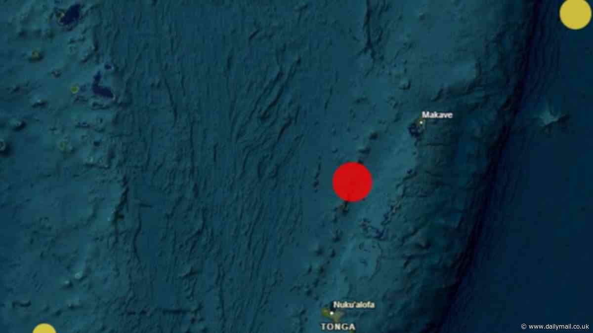 Tonga is struck by a magnitude 6.6 earthquake