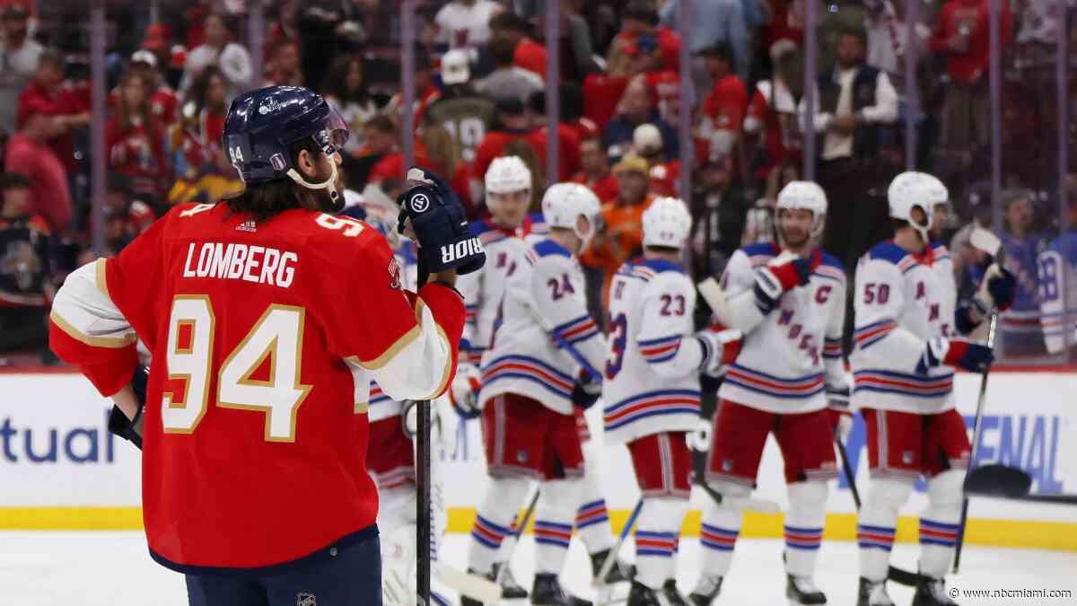 New York Rangers top Florida Panthers 5-4 to take lead in East finals