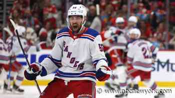 Rangers thwart Panthers comeback with overtime victory in Game 3
