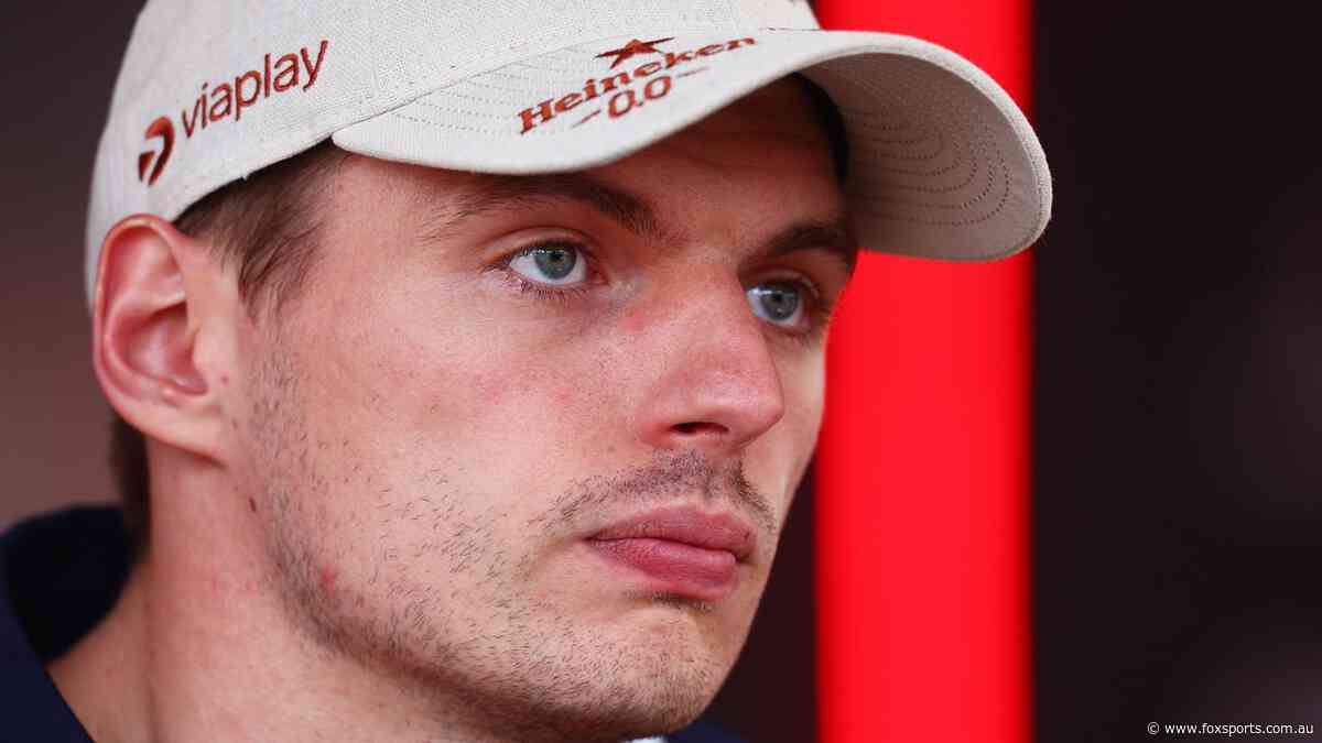 ‘F*** me’: Verstappen’s radio message dripping in irony as world champ tastes his own medicine