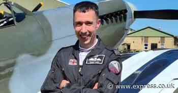 RAF pilot who died in horror UK Spitfire crash is named and pictured
