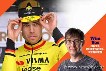 Chef wielrennen Wim Vos vraagt zich af of Wout van Aert per se naar de Tour moet willen