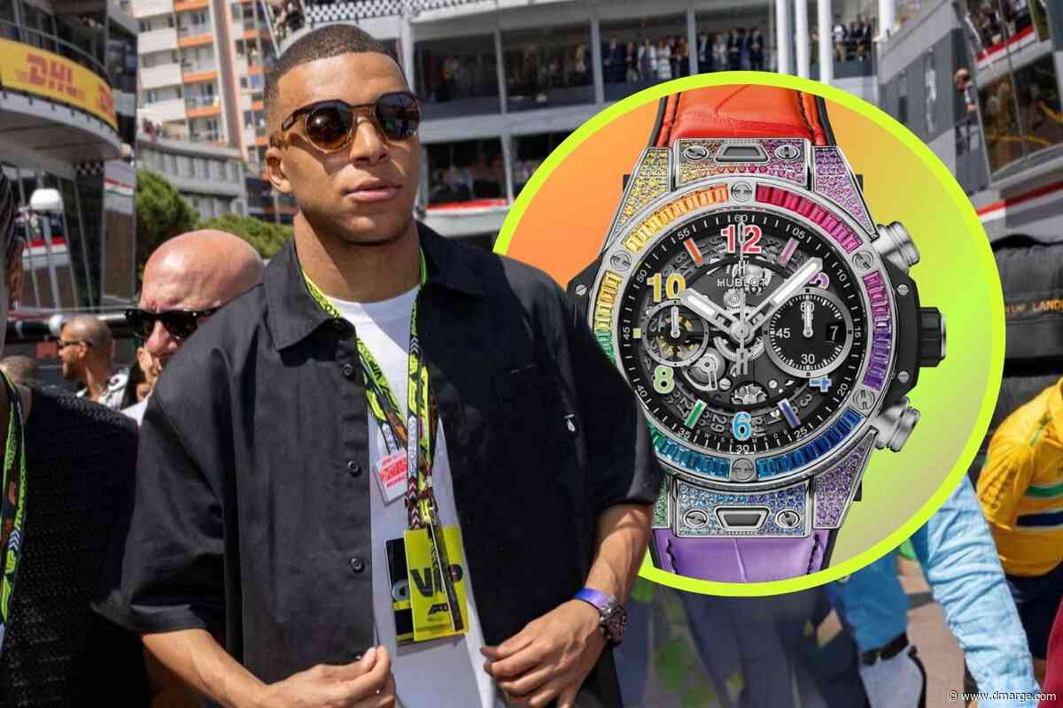 Kylian Mbappé Makes A Big Bang At The Monaco Grand Prix With Insane Hublot Timepiece