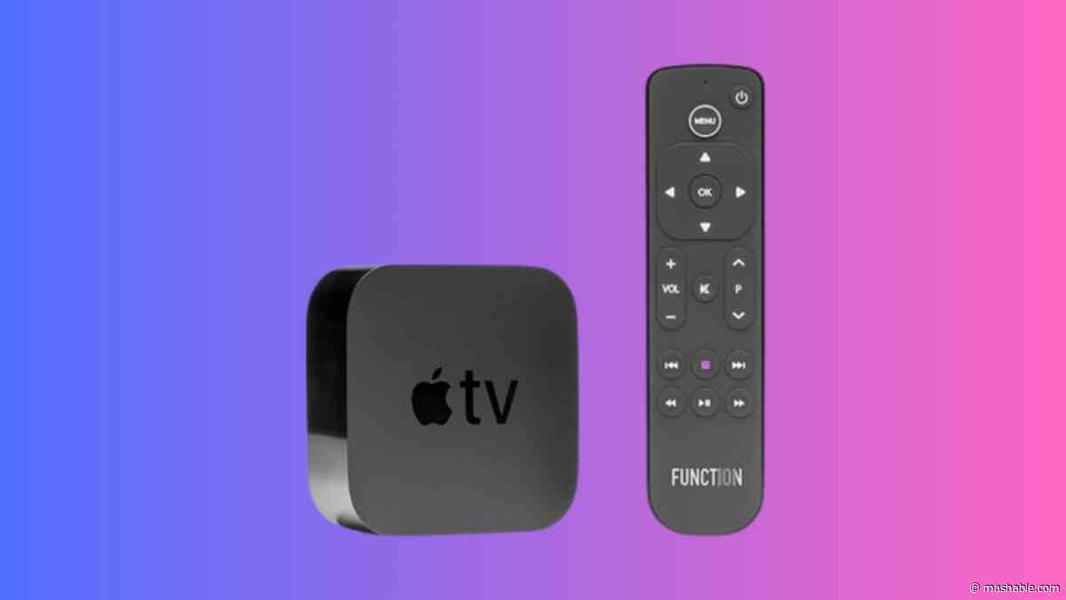 Get a user-friendly Apple TV remote with actual buttons for less than $25