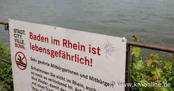 Mehrere Menschen von Strömung im Rhein erfasst, ein Mann vermisst