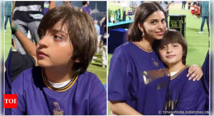 Suhana drops b'day wishes for AbRam with IPL win moments