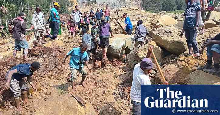 Difficult conditions frustrate rescue efforts after landslide buried hundreds in Papua New Guinea