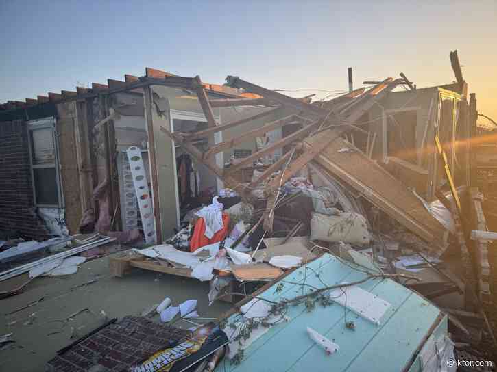 Claremore family lucky to be alive after tornado destroys home
